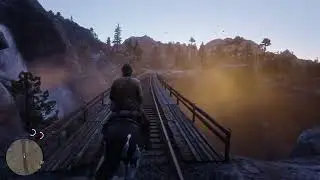 RDR2 Relaxing Ambient Walk across the Map | 4K Ultra Max Graphics