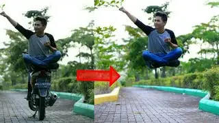 Cara Mudah Edit Foto Seperti Melayang || Aplikasi Picsart