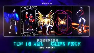 FREE FIRE TOP 10 XML CC + CLIPS | ( G - DRIVE ) 🔥| FREE FIRE CLIPS PACK | TOP 10 EMOTE CLIPS ⬇️ 