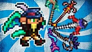 Terraria - ВСЕ ПОСОХИ ПРИЗЫВА