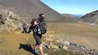 Temprecord Tongariro Crossing April 2017