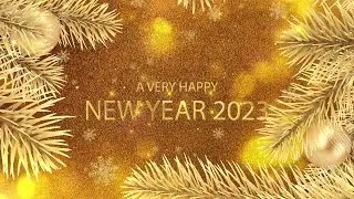 Merry Christmas Wishes and Happy New Year 2023 Xmas Greetings Video