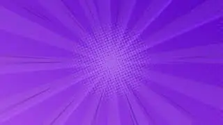 Purple Anime Comic Background Animated Video Loop | Copyright-Free | Full HD