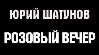 Юрий Шатунов - Розовый вечер (Караоке)