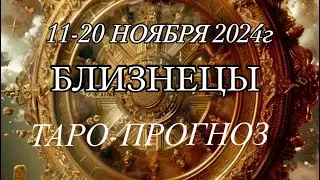 БЛИЗНЕЦЫ ♊️ ТАРО-ПРОГНОЗ 11-20 НОЯБРЯ 2024г