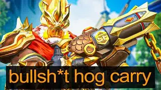 When the Hog Carry is bullsh*t... | Overwatch 2