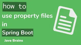 Using property file config with Spring Boot - Microservice configuration with Spring Boot [03]