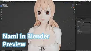 The One Piece Is Real - Blender Modeling Nami