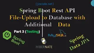 Spring Boot  REST API File-Upload with additional data. Part #3 (Testing with postman)