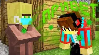 ЖИТЕЛЬ ЗАРАЗИЛ МЕНЯ В МАЙНКРАФТ | Компот Minecraft