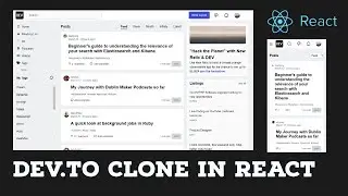 Build Dev.to Clone in React JS | Part 6 (Infinite Loading & Skeleton UI)