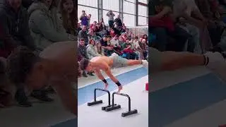 Calisthenics Athlete Floats On 2 Fingers In Public *OMG*😱