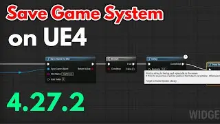 Save Game System in UE4 4.27.2 | Save Higher Score Data in Unreal Engine 4 Easy Save and Load System