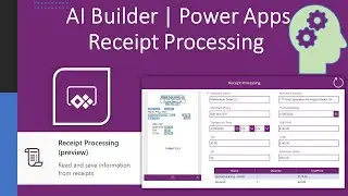 Receipt Processing using AI Builder in Power Apps