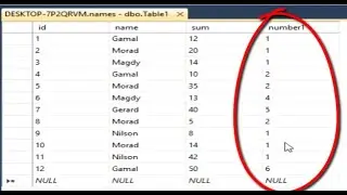 How to update a column with sequence number in sql server