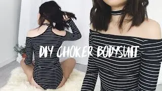 DIY Choker Bodysuit | TOBI Lookbook (Korean Sub)