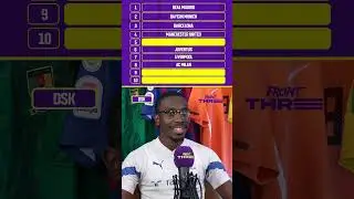 Football Tenable: TOP GOAL-SCORING CHAMPIONS LEAGUE TEAMS 🔥 