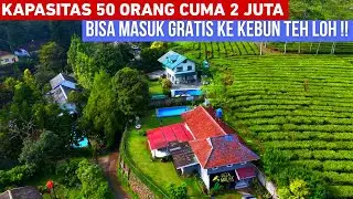 VILLA MURAH DI PUNCAK BOGOR‼️ VILLA MOLEK PUNYA VIEW BAGUS DEKAT KEBUN TEH BISA BAWA ROMBONGAN BESAR