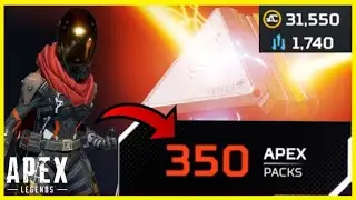 350 PACK OPENING Apex Legends Back In Black Event