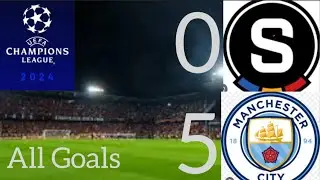 FC25 UEFA Champions League - Sparta Prague 0-5 Manchester City all goals #gaming #fc25