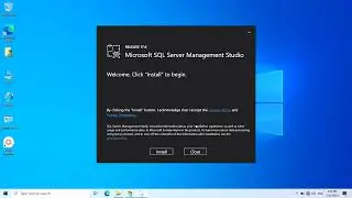 How to install SQL Server management studio