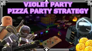 VIOLET PARTY Strategy PZP Triumph! | Tower Defense Simulator