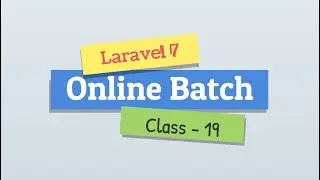 Laravel - Class 19 - Part 03 - Sub-category  Add, Manage, Edit, Delete