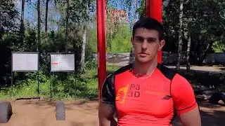 The needle on the bar. Street Workout 2