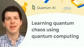 Quantum learning for quantum chaos