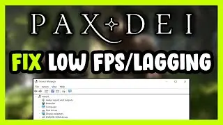 How to FIX Pax Dei Low FPS Drops & Lagging!