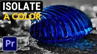 How to ISOLATE an Specific Color in Premiere Pro