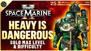 Space Marine 2 - Heavy Class Is DANGEROUS! | Solo Max Heavy | Max Difficulty Gameplay