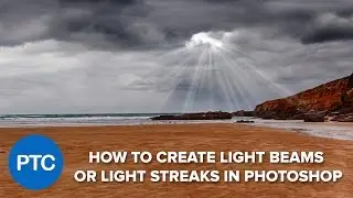 How To Create Light Beams (Light Streaks) in Photoshop