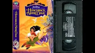 Opening to The Hunchback of Notre Dame (US VHS; 1997)