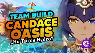 ✅CANDACE OASIS Team BUILD🌴HU TAO de HYDRO..!!?? - Genshin Impact