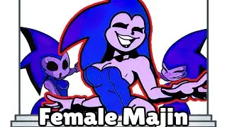 Friday Night Funkin' Majin Female | VS Sonic.Exe EXEternal | Cute Majin Sonic Genderswap (FNF Mod)