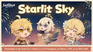 Claiming All Rewards Starlit Sky WEB Event | Genshin Impact 3.4