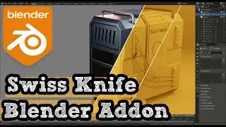 Multi-funtion Blender Addon l Rantools & P-Cutter