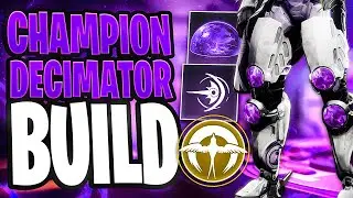 The Champion Decimator Void Titan Build for Season 23 | Destiny 2 Void Subclass Best Build