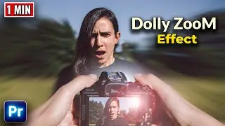 How to Create DOLLY ZOOM Effect In Premiere Pro in 1 minute | Easy Way