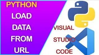 How to load data from a URL in Python Notebook and Visual Studio Code