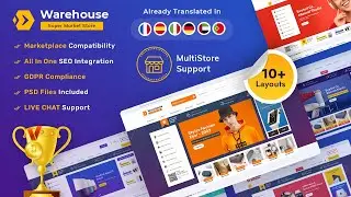 Warehouse - Advanced PrestaShop Multi-purpose Mega Electronics Store Template - TemplateTrip