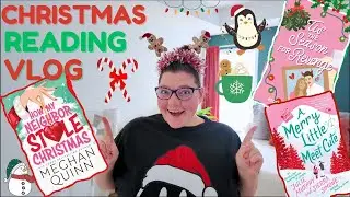 SPICY 🥵  Christmas romance reading vlog