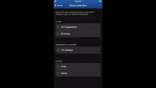 Motif Photos iOS Tutorial - Photo Calendar - 3. Import personal calendar