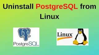 117. How to completely uninstall PostgreSQL from Linux | Uninstall/remove PostgreSQL from Ubuntu