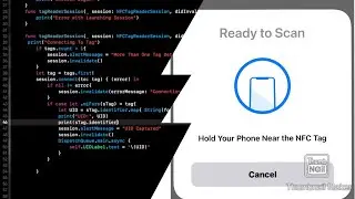 How To Capture NFC Tag UID in Swift (2020, IOS, Xcode)