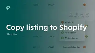 Copy Shopify Listings to Shopify Shops in Vela