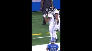 Parker Washington catches for a 15-yard Touchdown vs. Detroit Lions