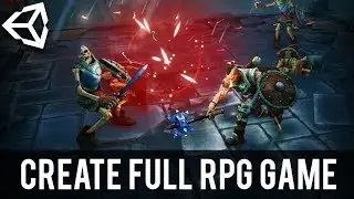 Creating A Full RPG Game In Unity 3D From Scratch | Time Lapse