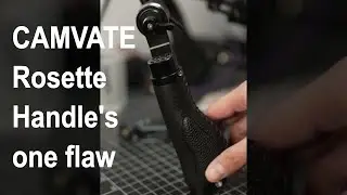 Camvate rosette leather handle for handheld rig